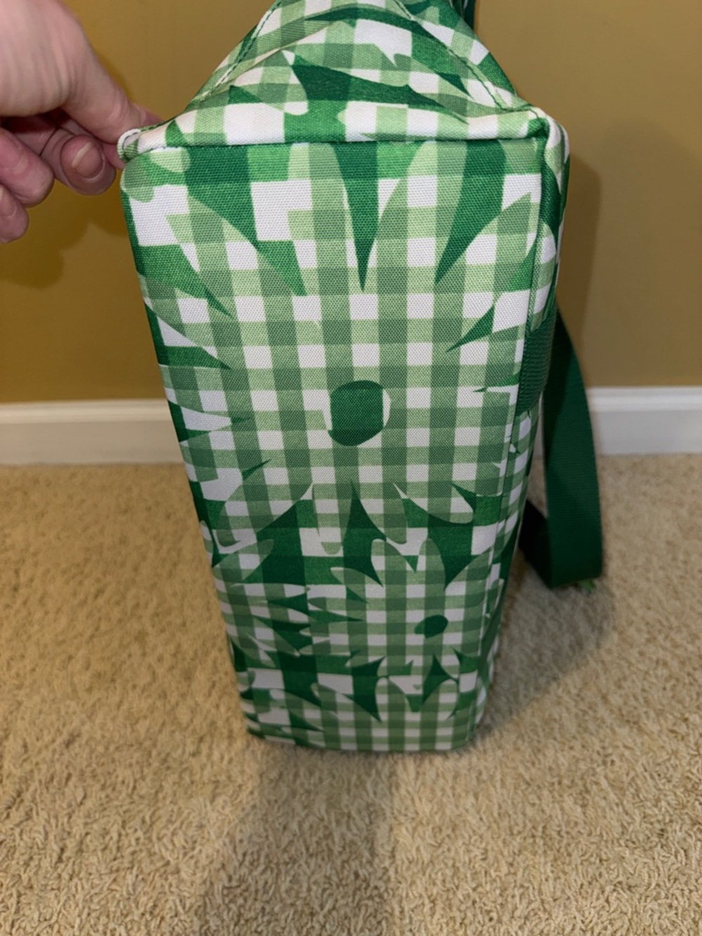 kate spade New York Daisy Gingham Cooler Tote - Picture 6 of 15